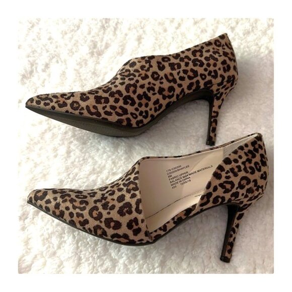 Seven Dials Exotic Leopard Print Shaylee Pump Sz 8 - Picture 2 of 7